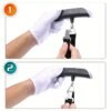 1pc 110lb/50kg Digital Handheld Luggage Hanging Baggage Scale, hand Scale, for automotive detailing tools, Mini Portable Electronic Scale, Express Scale With Backlight LCD Display, Travel Must Haves